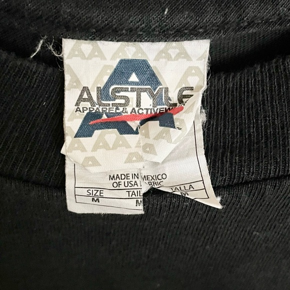 Vintage Y2K Thomas Jefferson Quote Graphic Black T Shirt Adult size Medium - Picture 3 of 5